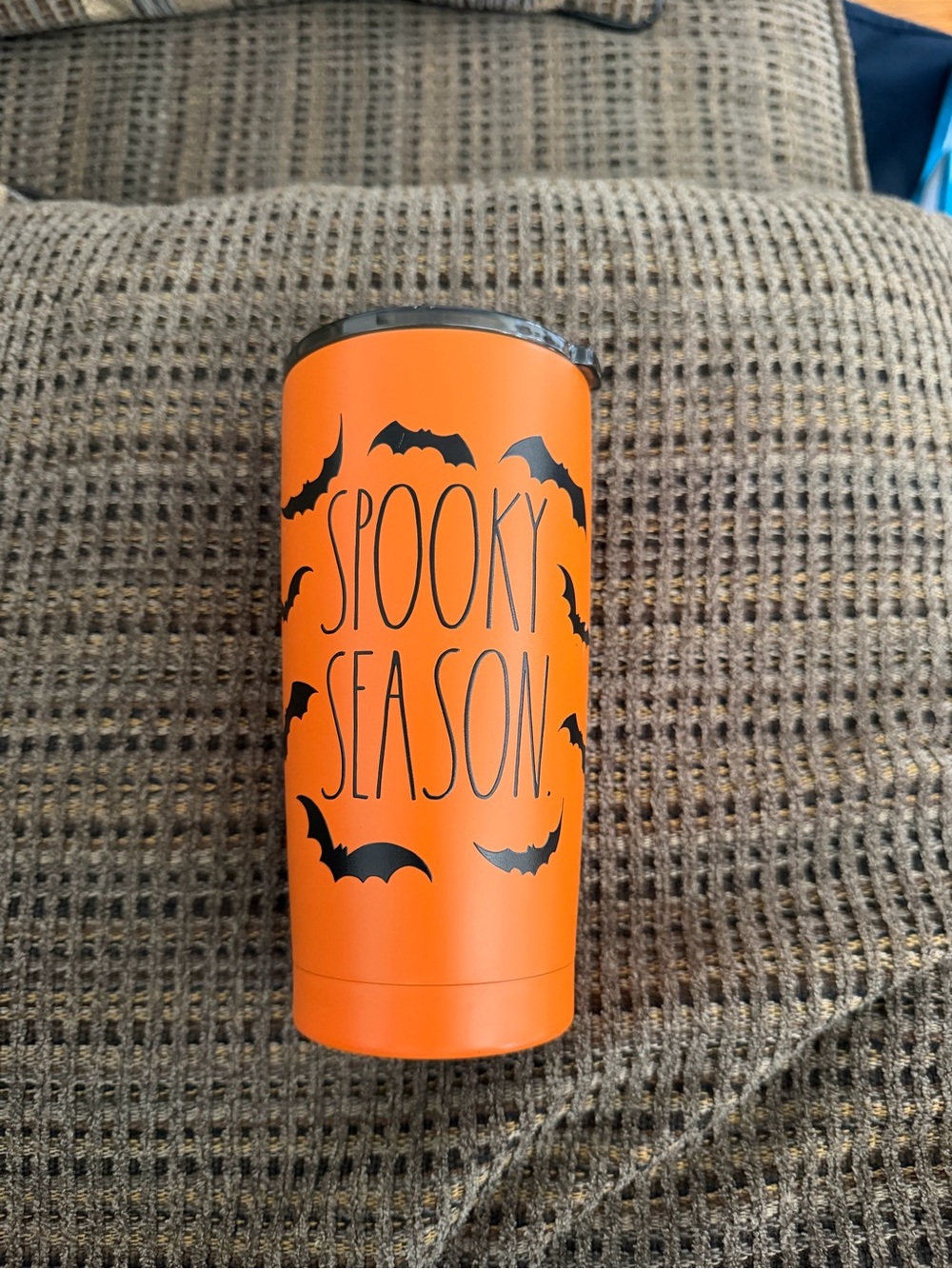 Spooky Season Orange Travel Rae Dunn Tumbler